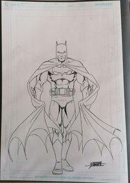 George Perez - Batman Black & White - Original art