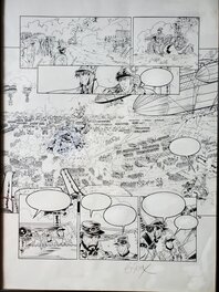 Gioux - HAUTEVILLE HOUSE planche originale n°36 - Planche originale