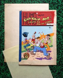 La Couverture originale du Cap'tain PAF 9 par le maître Chott ..... qui est disponible a la vente ... , contactez moi via la messagerie de 2DG
