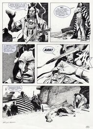 Enrique Breccia - Breccia - Tex - Captain Jack - Planche originale