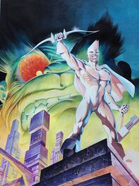 Original Cover - Mitton, l'Archer Blanc, couverture étrangère, 1990.