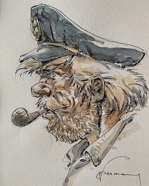 Hermann - Illustration Barney - Original Illustration