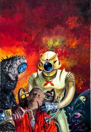Johnny Bruck - Perry Rhodan #777 Combattez les envahisseurs! La plus grande série de science-fiction au monde - Couverture originale