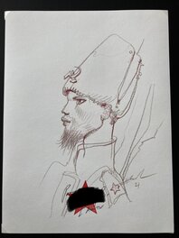 Enki Bilal - Illustration Fin de siècles - Original Illustration