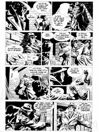 Jean-Yves Mitton - J-Y Mitton -  The Phantom , mort à Bruges p 19 - Planche originale