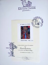 Librairie Nation signé Ph Druillet exemplaire : 90/250 Librairie Nation signé Ph Druillet exemplaire : 90/250