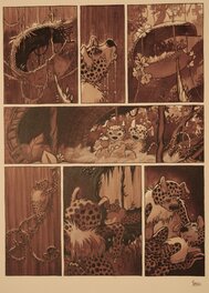 Mobidic - MARSUPILAMI - REQUIEM - Planche originale