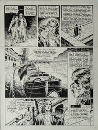 Yves Swolfs - Le prince de la Nuit, tome 2 : La lettre de l'inquisiteur, page 45 - Planche originale