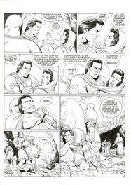 Jean-Yves Mitton - J-Y Mitton - Ben Hur - Golgotha p4 - Planche originale