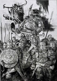 Adrian Smith - Illustration HATE - Original Illustration