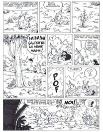 Walli - Chlorophylle (Tome 14) - Le combat des mages, planche 25 - Planche originale