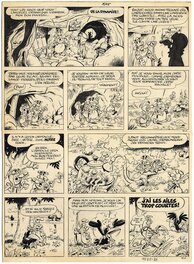 Raymond Macherot - Sibylline en danger pl 32 - Planche originale