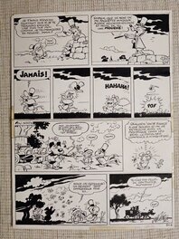 Raymond Macherot - Sibylline, "Sibylline et le petit cirque" , planche 20 - Comic Strip