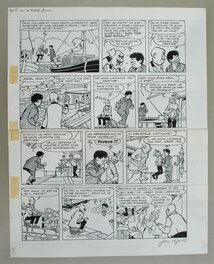 Planche originale de Chick Bill par TIBET