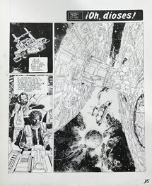 Alfonso Font - Alfonso Font - Clarke@Kubrick, Oh, Dioses pg.1 - Planche originale