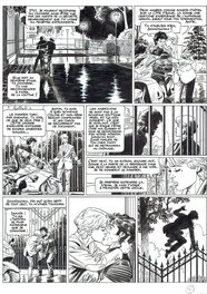 Philippe Aymond - Lady S - clair-obscur - Planche originale