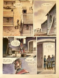 Renaud Eusebe - planche originale couleur directe - Planche originale