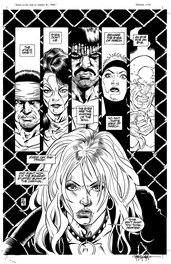 Chris Warner - Barb Wire "Ace of Spades" - Issue #4 planche 1 (SPLASH) - Comic Strip