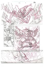 Ryan Stegman - Amazing Fantasy - Issue #1000 planche 5 (crayonné) - Œuvre originale