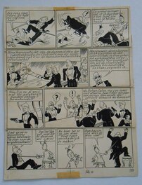 Willy Vandersteen - Rikki en Wiske - Planche originale