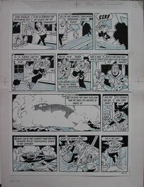 Willy Vandersteen - Suske en Wiske het mini mierennest - Planche originale