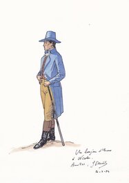 Jacques Denoël - Arno - Original Illustration