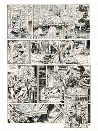 Jean-Claude Cassini - Corpus Hermeticum (tome 7) - Badlands - Planche originale