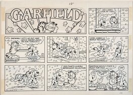 Jim Davis - Garfield et Odie - Comic Strip