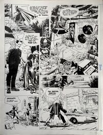 Planche originale - Ribera, Dracurella, planche n°4, 1973.