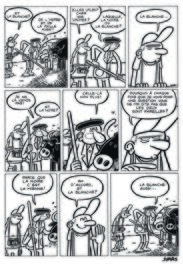 Éric Ivars - La blanche et la noire page 2 - Comic Strip