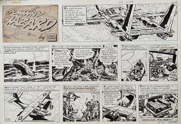 Frank Robbins - Johnny Hazard - Sunday 27 June 1971 - Planche originale