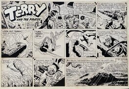 Terry and the Pirates - Sunday 11 Janvier 1953