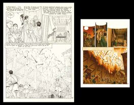 Philippe Delaby - Murena - REVANCHE DES CENDRES (T.8), DARGAUD 2010 - Planche originale