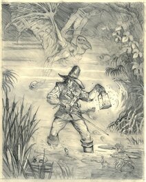 Régis Moulun - Solomon KANE - Planche originale