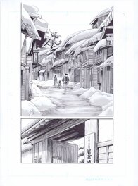 Mamoru Uchiyama - Onimaro Zanjin Ken manga - Planche originale