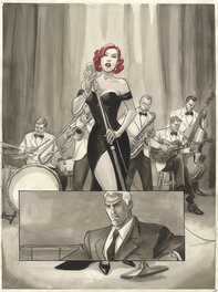 Enrico Marini - Noir Burlesque 2 - Planche originale