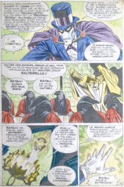 Mikros Le Maître du PSI Titans 54 Raoul de Rauquemaure planche originale