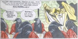 Mikros Le Maître du PSI Titans 54 Raoul de Rauquemaure planche originale