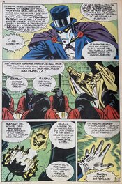 Mikros Le Maître du PSI Titans 54 Raoul de Rauquemaure planche originale Mikros Le Maître du PSI Titans 54 Raoul de Rauquemaure planche originale
