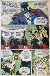 Mikros Le Maître du PSI Titans 54 Raoul de Rauquemaure planche originale