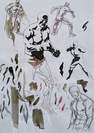 Marcial Toledano - Ken Games Croquis 1 - Original art