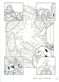 Planche originale - Donald Quest - The moon of the Dragon