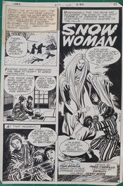 Fred Carrillo - Snow woman 1 - Comic Strip
