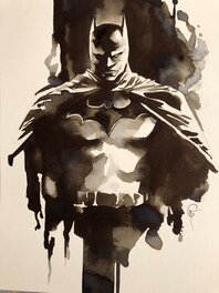 Illustration originale Batman
