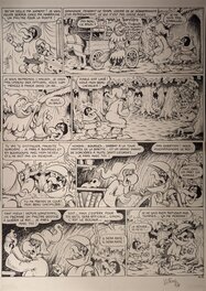 Jean-Louis Pesch - Bec-En-Fer, Tome 6 : Bec-en-Fer chez les Bourguignons, page 6 - Planche originale