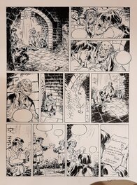 Eric Hübsch - Planche 6 du Royal fondement par Hubsch - Planche originale