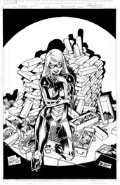 Carlos Pacheco - Carlos Pacheco - Spider-Man : the Black Cat strikes #3 cover - Original Cover