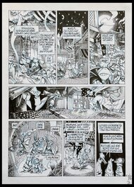 Planche originale - 2007 - Kéramidas - Donjon Monsters - Le grimoire de l'inventeur