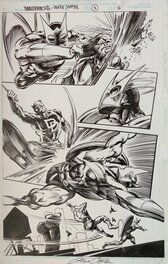 Daredevil vs Beetle - Gene Colan/ Tom Palmer