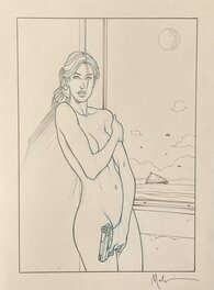 Nicolas Malfin - Ambre - Planche originale